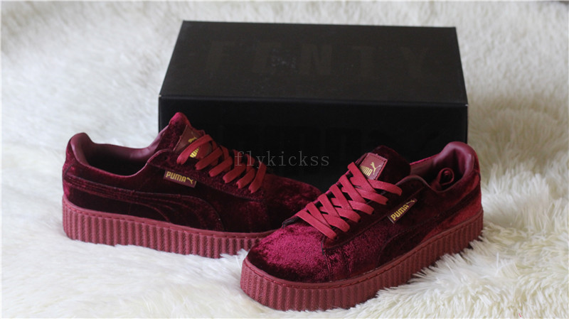 Puma Fenty Rihanna Creeper Velvet Royal Purple